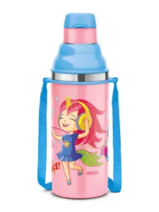 Milton Kool Stunner 400 Insulated School Kids Bottle with Inner Steel 420ml - Pink