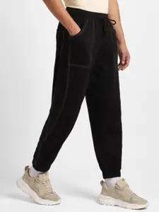 NOBERO Men Mid-Rise Relaxed-Fit Joggers