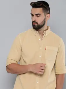 Levis Men Slim Fit Pure Cotton Casual Shirt