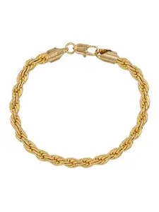 bodha Men 24K Gold-Plated Link Bracelet