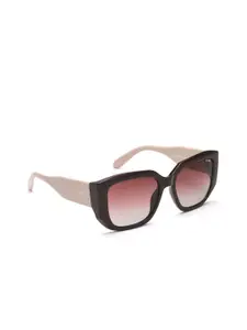 IRUS by IDEE Women Square Sunglasses with UV Protected Lens IRS1241C3SG