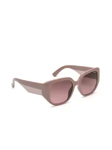 IRUS by IDEE Women Square Sunglasses with UV Protected Lens IRS1237C4SG