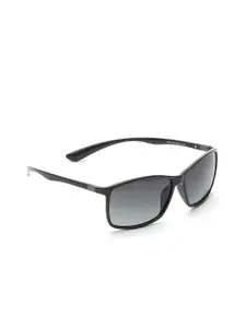 IRUS by IDEE Men Green Lens & Green Rectangle Sunglasses with UV Protected Lens