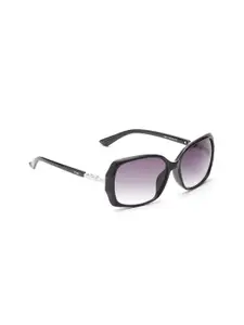 IRUS by IDEE Women Oversized Sunglasses with UV Protected Lens IRS1168C1SG