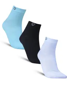 Dollar Socks Women Pack of 3 Ankle-Length Cotton Socks