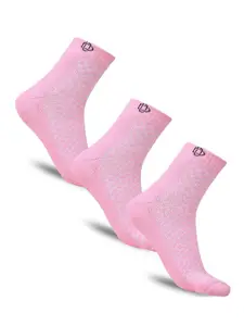 Dollar Socks Women Pack Of 3 Patterned Ankle Length Socks