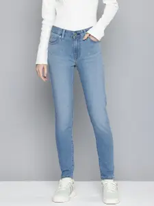 Levis Women 711 Skinny Fit Light Fade Stretchable Jeans
