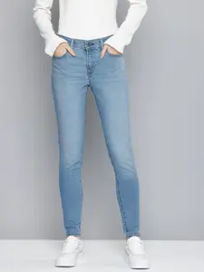 Levis Women 710 Super Skinny Fit Light Fade Stretchable Jeans