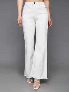 Miss Chase Women High Rise Stretchable Bootcut Jeans