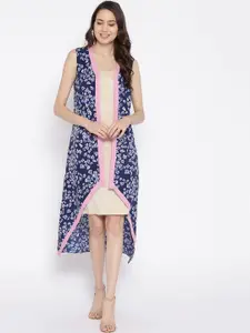 DODO & MOA Floral Printed Longline Shrug