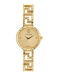 Versace Women Stainless Steel Straps Analogue Watch VE7A00323