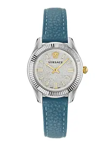 Versace Women Leather Straps Analogue Watch VE6C00123