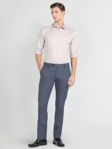 Arrow Cutaway Cotton Collar Slim Fit Straight Formal Shirt