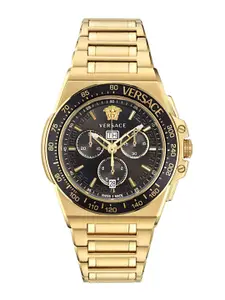Versace Men Stainless Steel Straps Analogue Watch VE7H00623