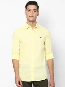 Allen Solly Slim Fit Spread Collar Long Sleeves Cotton Formal Shirt