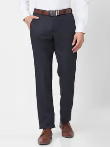 Park Avenue Men Textured Formal Trouser