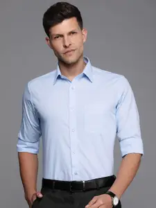 Raymond Solid Slim Fit Pure Cotton Formal Shirt