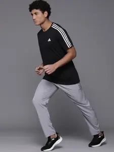 ADIDAS Own The Run 3-Stripes T-Shirt