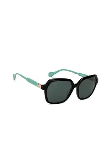 John Jacobs Men Square Sunglasses with Polarised and UV Protected Lens 208172
