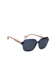 John Jacobs Square Sunglasses With Polarised & UV Protected Lens