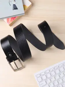 Provogue Men Textured Leather Formal Belt