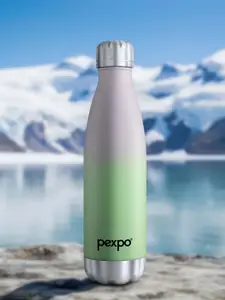 Pexpo Electro Green Thermosteel ISI Certified Hot  Cold Insulated Flask Water Bottle 500ml