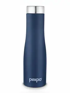 Pexpo Navy Blue Stainless Steel Leak Proof Water Bottle 750 ml