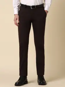 Allen Solly Men Cotton Mid-Rise Slim Fit Formal Trouser
