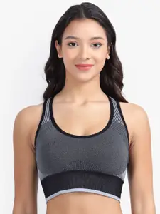 PARKHA Full Coverage Heavily Padded Anti Odour Workout Bra with 360 degree Comfort