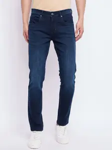 Duke Men Slim Fit Light Fade Mid-Rise Cotton Stretchable Jeans