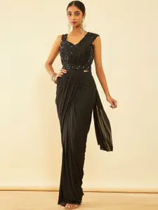 Soch Beads and Stones Ready to Wear Saree