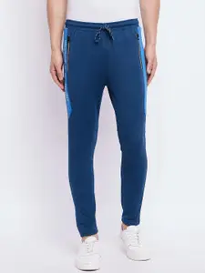 Duke Men Cotton Mid-Rise Slim Fit Track Pant