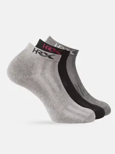 HRX by Hrithik Roshan Men Set of 3 Ankle Length Socks