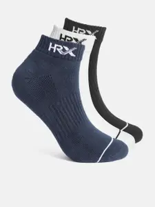 HRX by Hrithik Roshan Men Pack of 3 Above Ankle Socks
