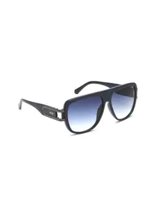 IRUS by IDEE Men Blue Lens & Blue Aviator Sunglasses with UV Protected Lens