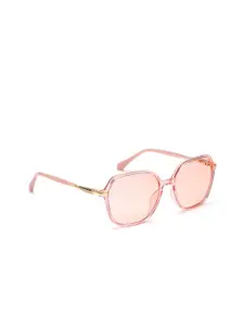 IRUS by IDEE Women Pink Lens & Pink Other Sunglasses with UV Protected Lens