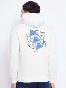 Duke Graphic Printed Hooded Cotton Pullover