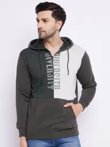 Duke Typography Printed Hooded Cotton Pullover