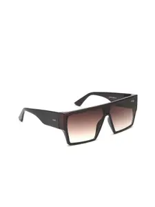 IRUS by IDEE Men Brown Lens & Brown Square Sunglasses with UV Protected Lens