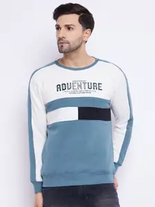 Duke Typography Printed Round Neck Cotton Pullover