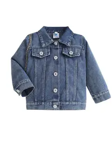 StyleCast Boys Blue Cotton Denim Jacket