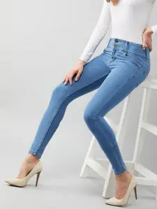 Roadster Women Skinny Fit High Rise Clean Look Stretchable Jeans