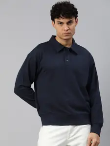 Huetrap Men Solid Sweatshirt