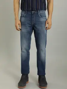Indian Terrain Men Brooklyn Slim Fit Clean look Whiskers Stretchable Jeans