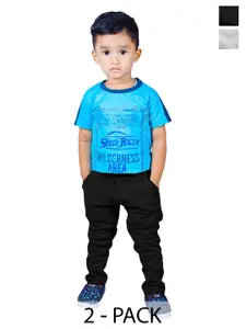 BAESD Boys Pack Of 2 Slim Fit Easy Wash Trousers