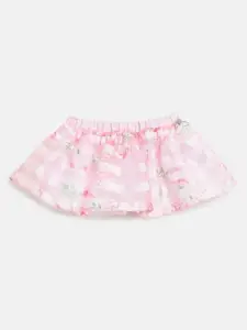 Chicco Infant Girls Floral-Printed Flared Skirt