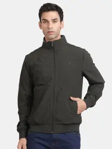 t-base Stand Collar Lightweight Bomber Jacket