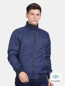 t-base Mock Collar Reversible Padded Jacket