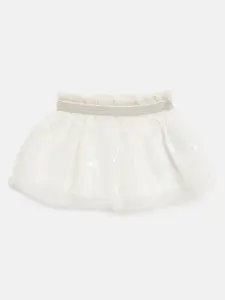 Chicco Infant Girls Geometric Printed Flared Skirts