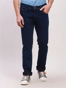 Parx Men Tapered Fit Low-Rise Cotton Jeans